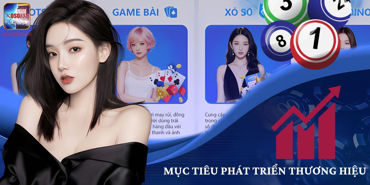 Mục tiêu phát triển thương hiệu Xoso333 trong dài hạn